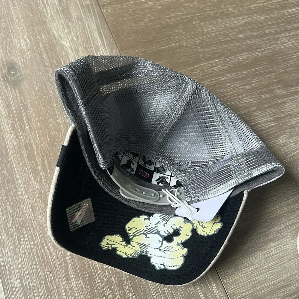 Goorin Bros Smoke Dawg Trucker Hat‎ khaki NWT